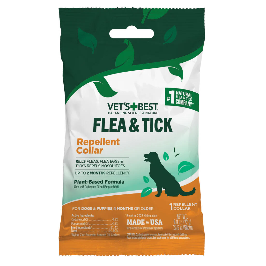 Vet's Best Flea & Tick Collar for Dogs
